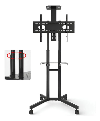 Soporte TV Base Pedestal con Ruedas 32" a 70" – Hasta 60 kg