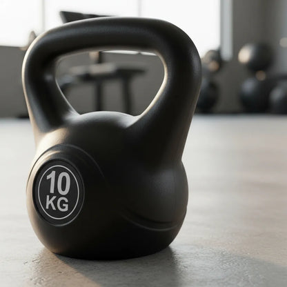 Pesa Rusa Kettlebell 16 kg – PVC Antideslizante para Crossfit de Alto Rendimiento