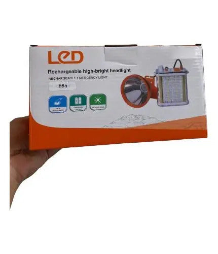 Foco Led Caza 800w Largo Alcance Linterna Minera Usb Camping