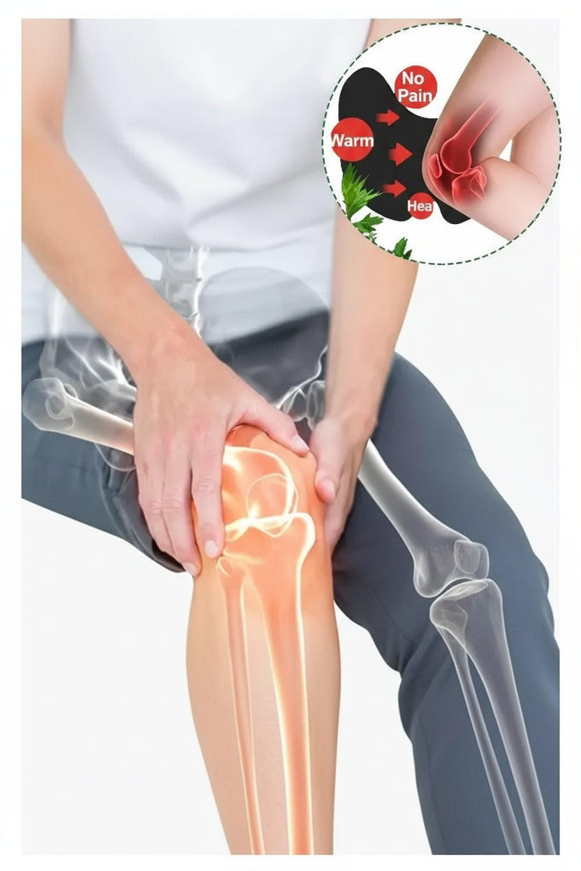 Parche Térmico para Rodilla x10 | Alivio de Dolor Muscular y Articular