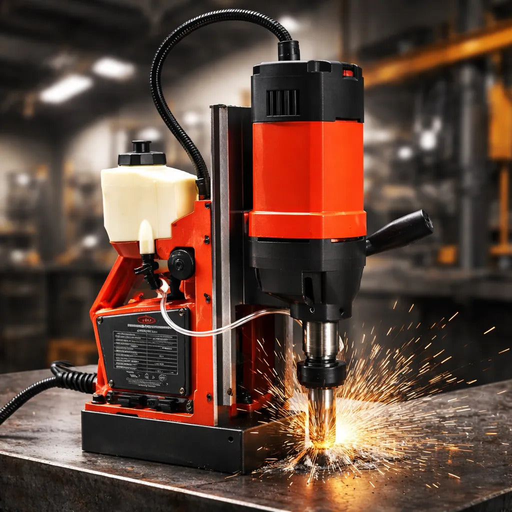 Taladro Base Magnética Industrial 1700w 12-50mm Xkp