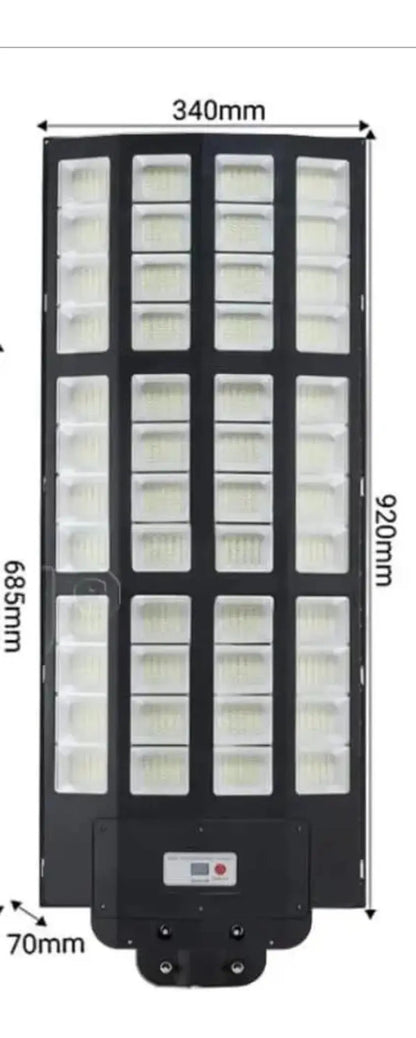 Foco Led Solar Gigante 10000w Potente + Control + Soporte