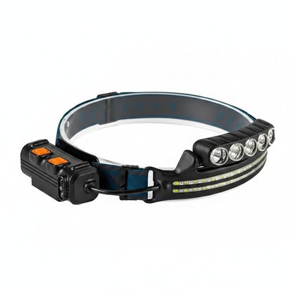 Linterna Led Frontal De Cabeza Recargable con Sensor de mano