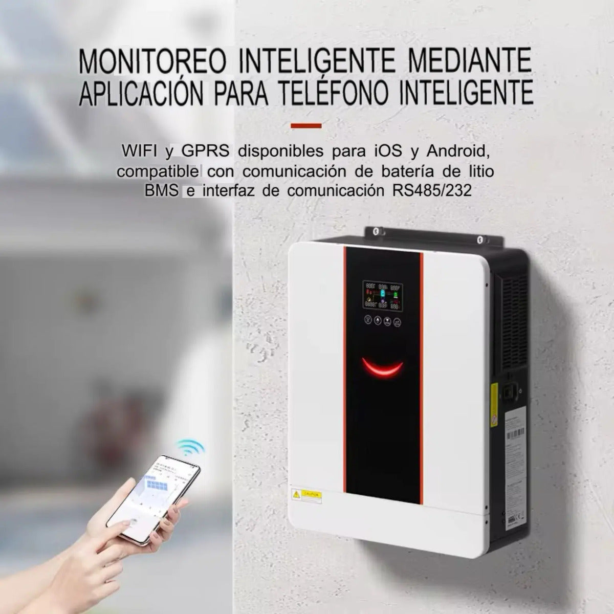 Inversor Solar Cargador Hibrido Onda Pura 4200w 4.2 Kw 24v