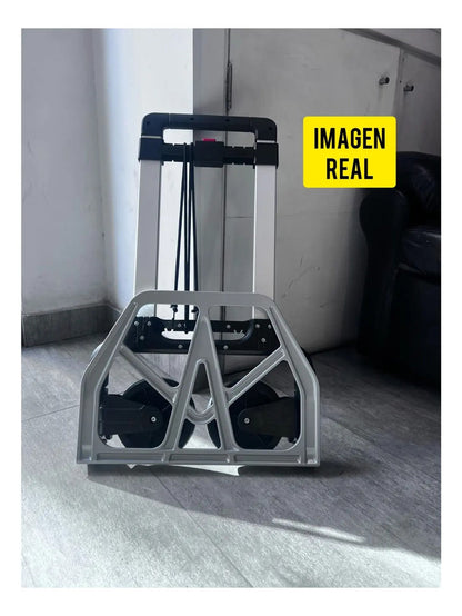 Carro De Aluminio Plegable Tipo Yegua Soporta Hasta 130 Kg. Resistente