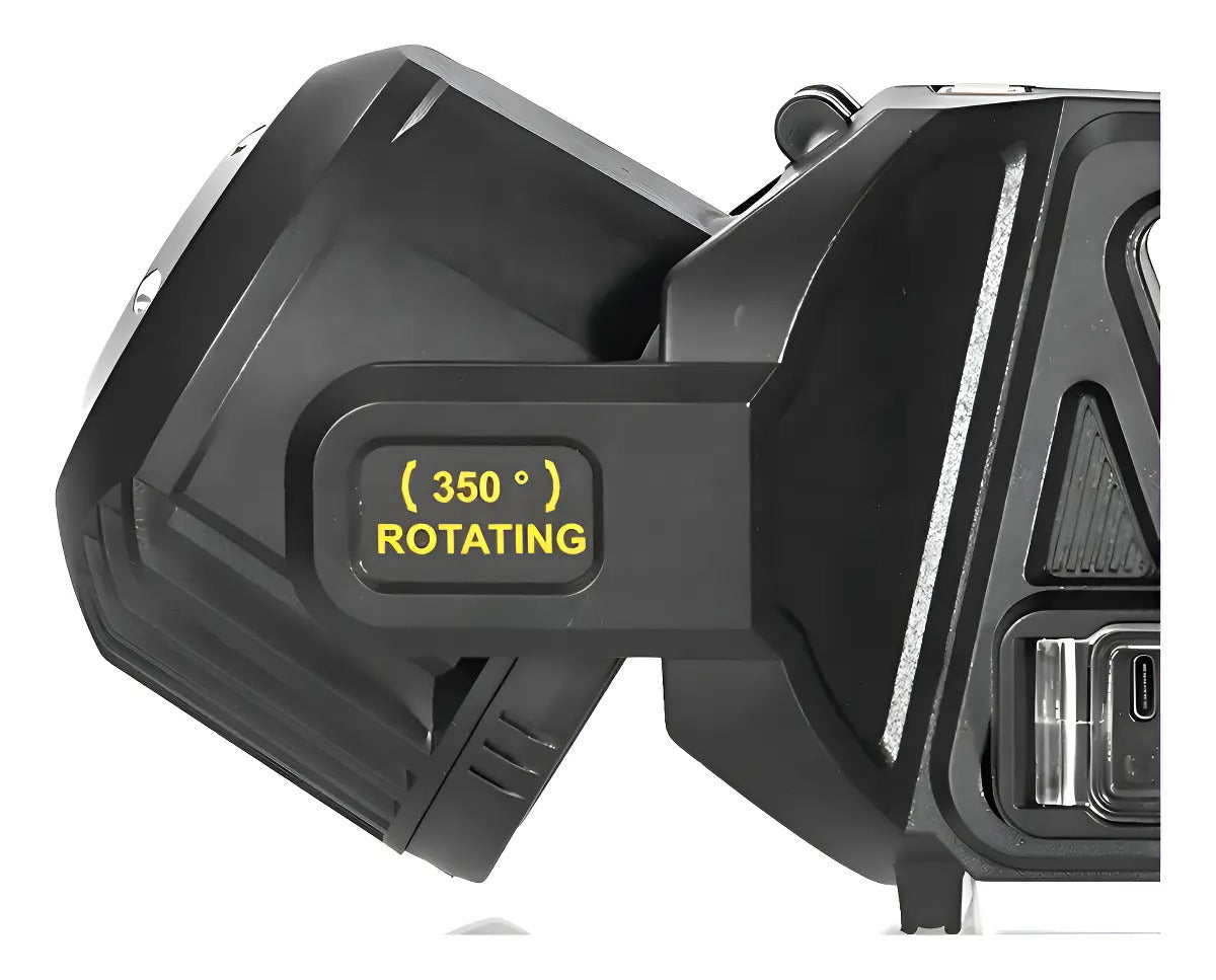 Linterna Reflector Solar LED W5167 30W 6 Modos IPX5