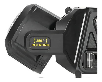 Linterna Reflector Solar LED W5167 30W 6 Modos IPX5