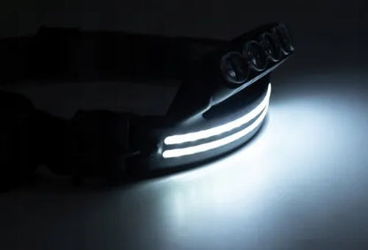Linterna Led Frontal De Cabeza Recargable con Sensor de mano