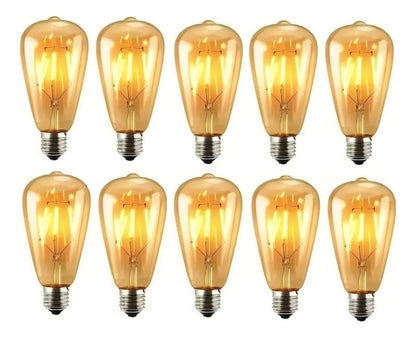 Ampolletas Filamento Led Edison 4w Retro Vintage - Blanco Cálido