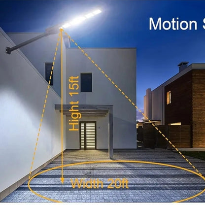 Panel Solar LED 8000W Industrial IP65 6500K Control Remoto