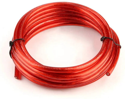Kit Cables RCA para Amplificador y Subwoofer 1500W – Rojo/Azul