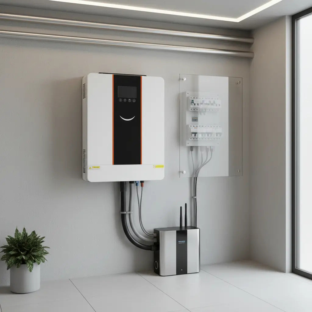 Inversor Solar 6.2 Kw 48v Cargador Hibrido Onda Pura 6200w