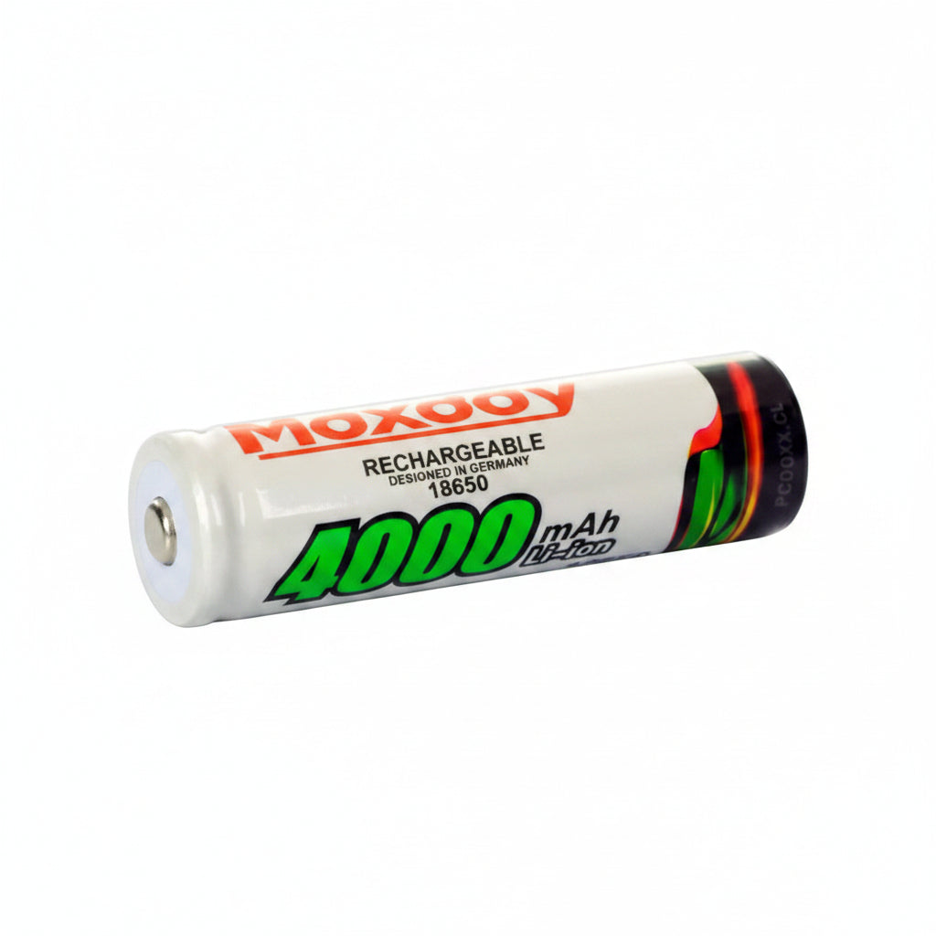 Pack 2 Pilas Recargables 18650 4000mAh 3.7V