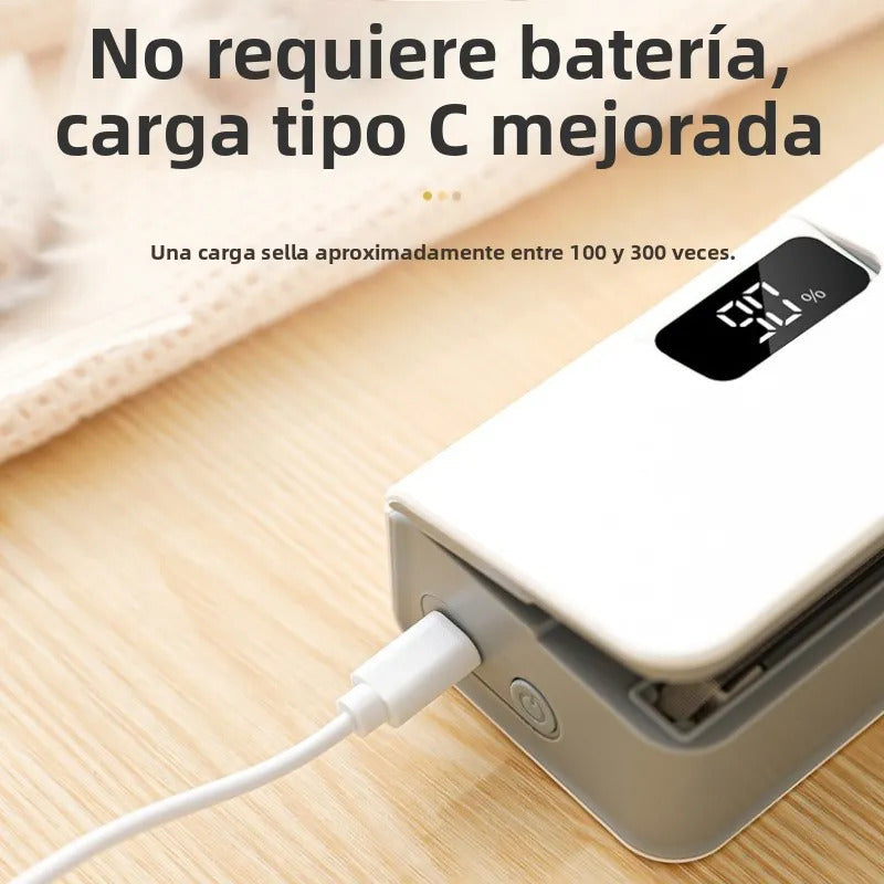 Selladora Manual Portátil para Bolsas – Café, Snacks y más
