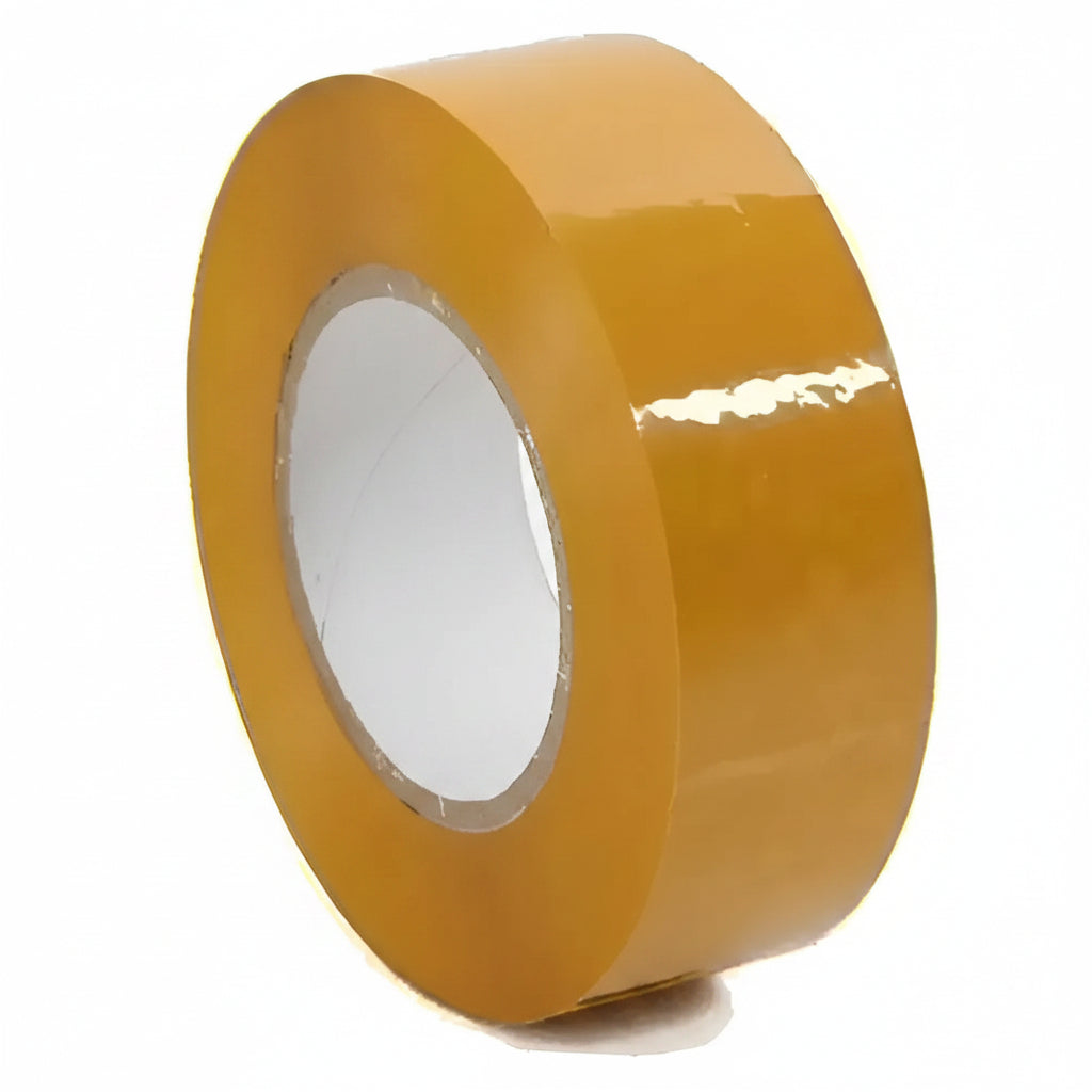 Pack 6 Cinta Adhesiva Huincha De Embalaje Ancho 6cm Amarillo