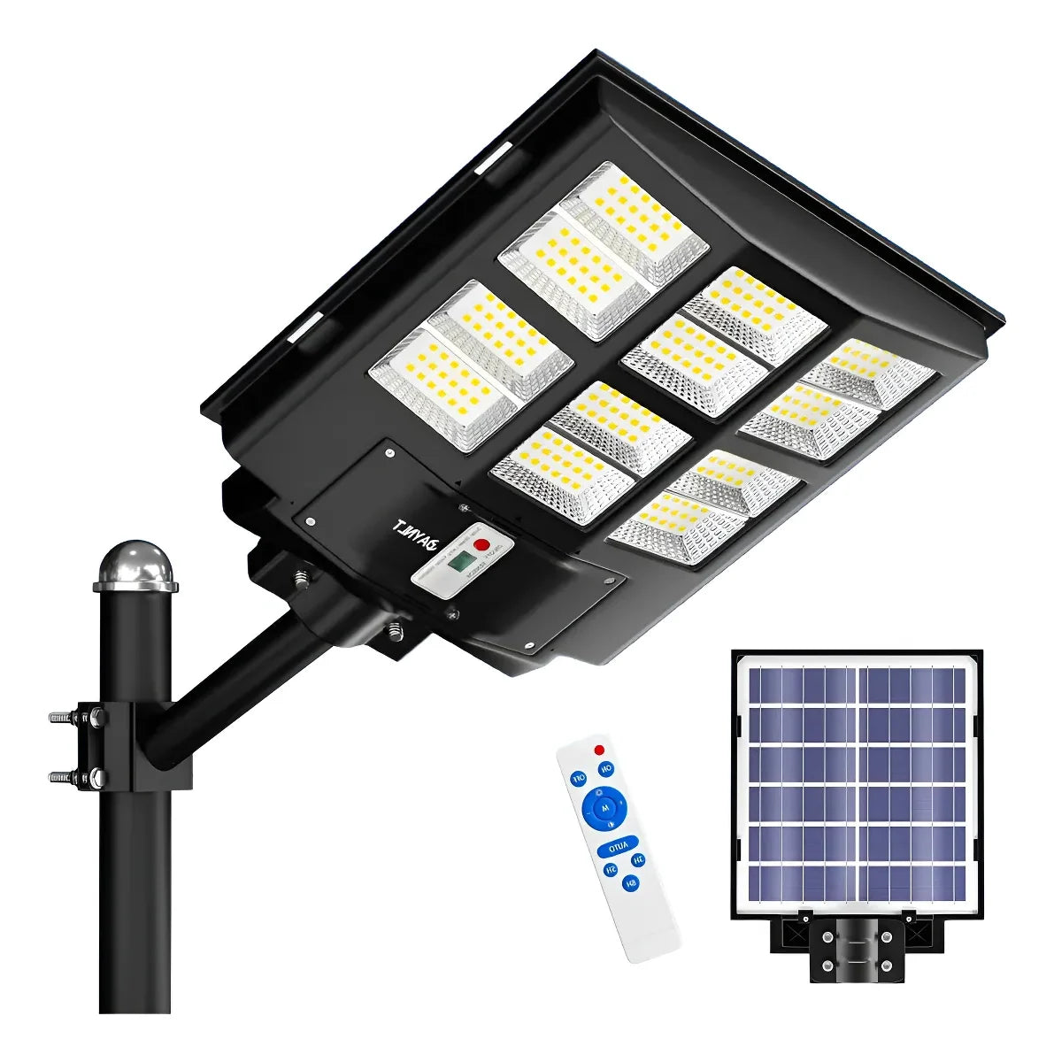 Foco Solar Led 500w Calidad + Soporte + Control
