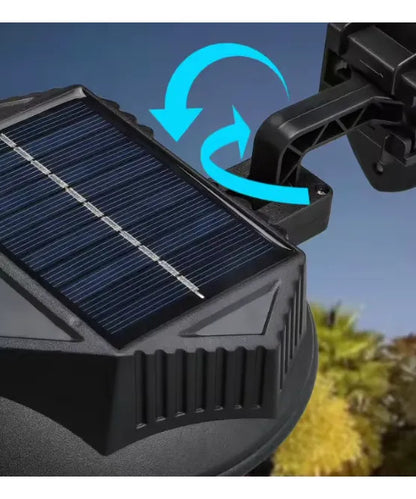 Lámpara Solar LED de Pared con Sensor de Movimiento – Pack 2 Unidades, Luz Cálida