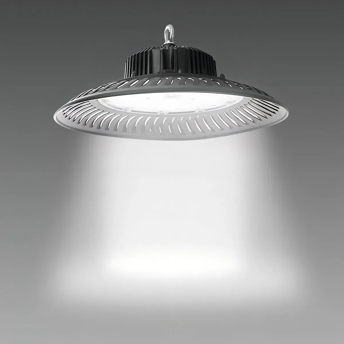 Campana LED UFO 200W Industrial IP65 Chip Epistar Luz Fría 40.000h