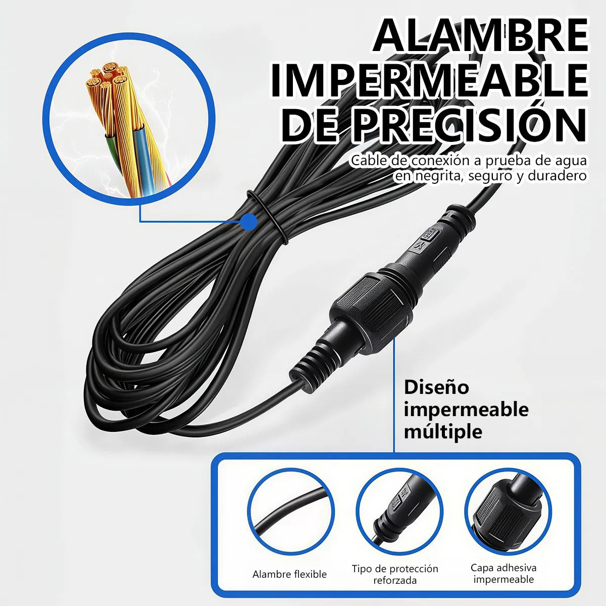 Lámpara LED Plafón Solar 200W Luz Blanca Fría Interior/Exterior