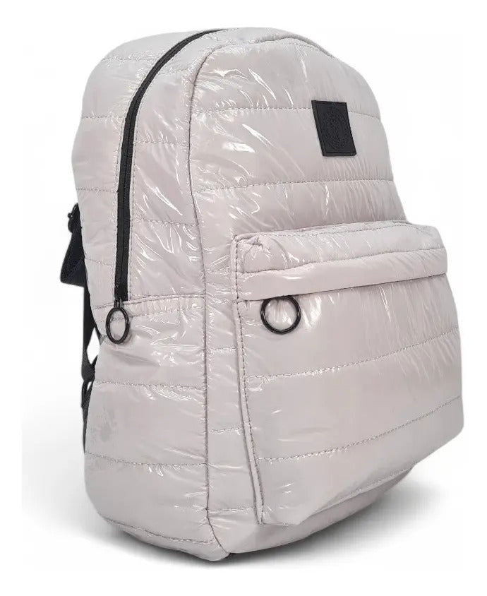Mochila Puffer Cloe Urbana Impermeable 13.5L Mujer