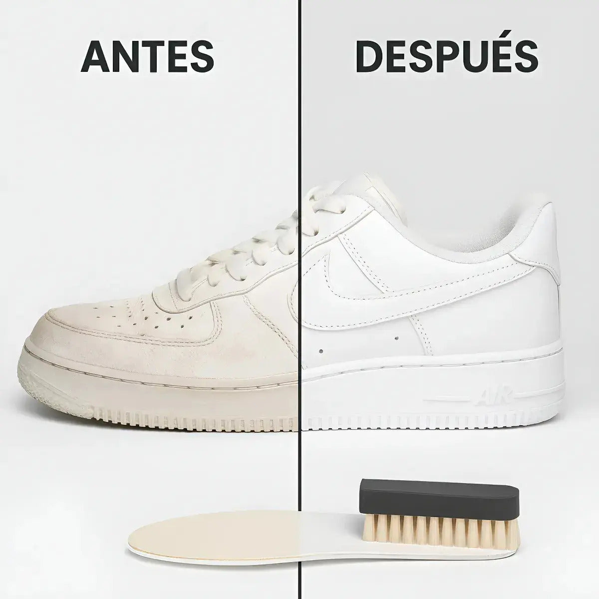 Kit De Limpieza Zapatillas Espuma Limpiadora Blanqueador