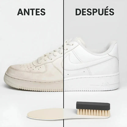 Kit De Limpieza Zapatillas Espuma Limpiadora Blanqueador