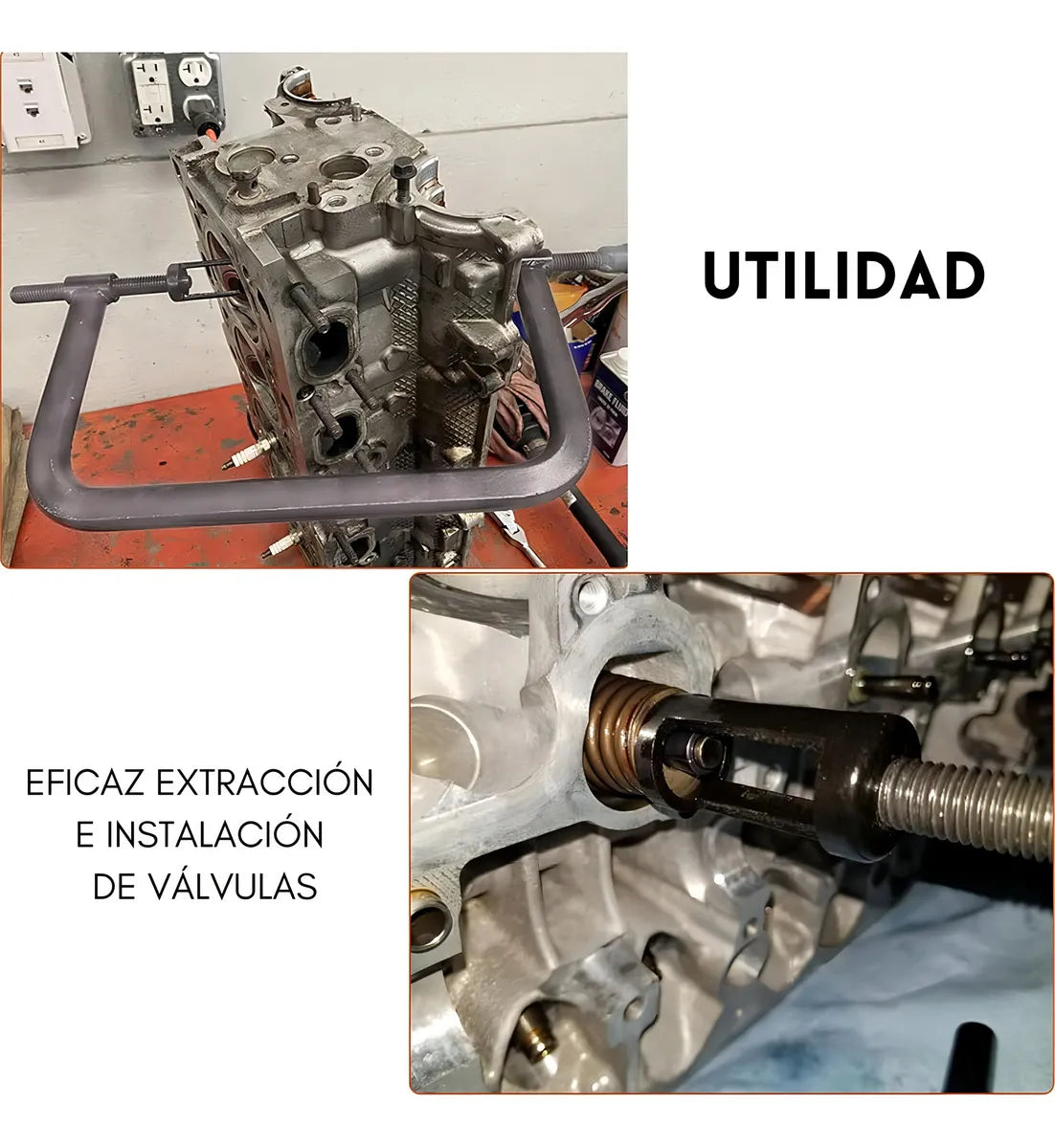 Kit Extractor Válvulas Automotriz Universal 10 Piezas – 5 Medidas