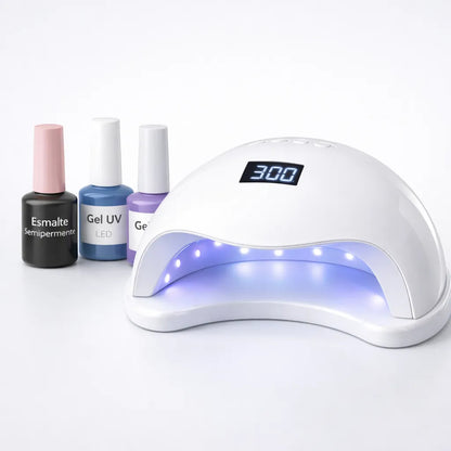 Lámpara Secadora de Uñas LED UV 48W – Manicure Profesional