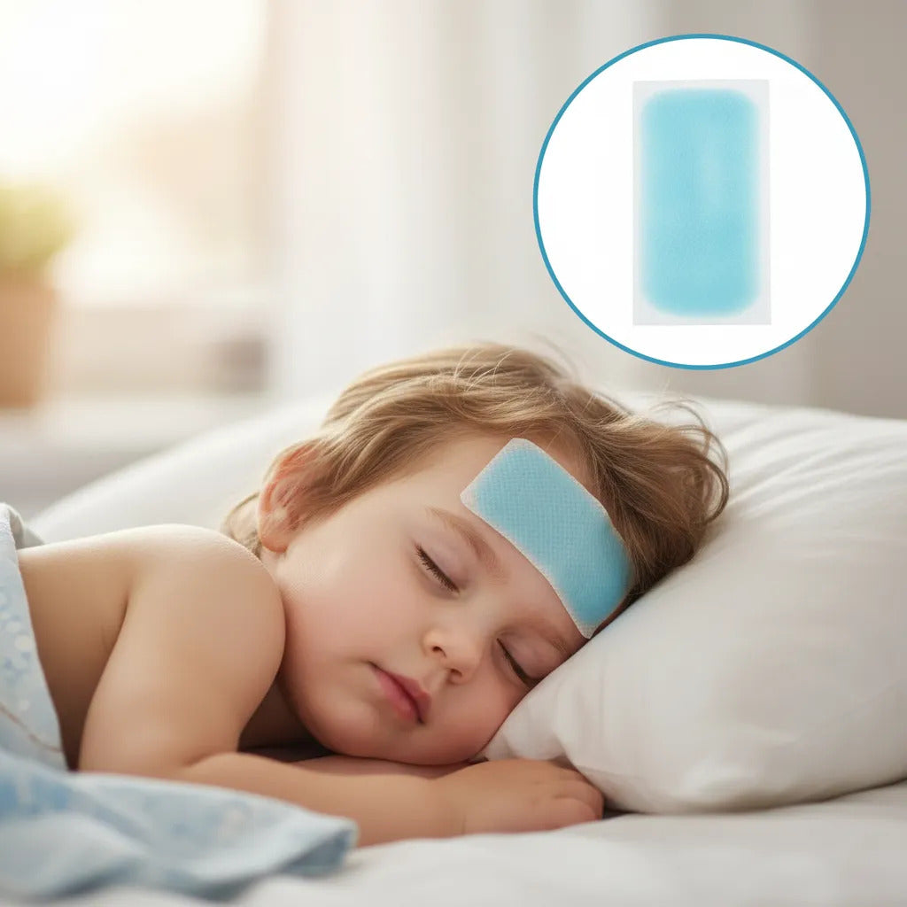 Parches Frío Para Aliviar La Fiebre Pack  6 Unidades