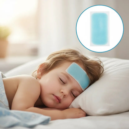 Parches Frío Para Aliviar La Fiebre Pack  6 Unidades