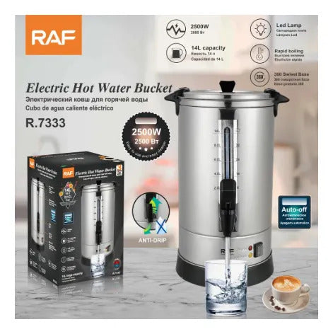 Termo Hervidor Eléctrico Industrial 14L para Cafetería
