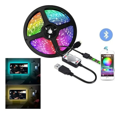 Tira LED Top Led 5050 RGB 5m 12V IP65 para Exteriores e Interiores