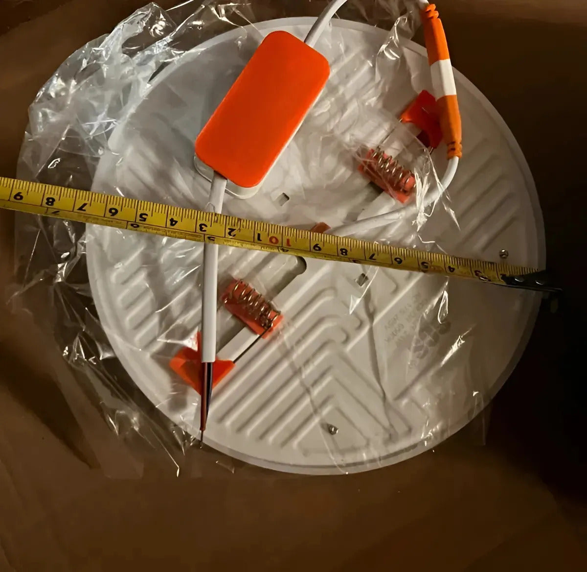 2 Focos Embutidos Led 24w Adaptable Redondo Luz Blanca Fria