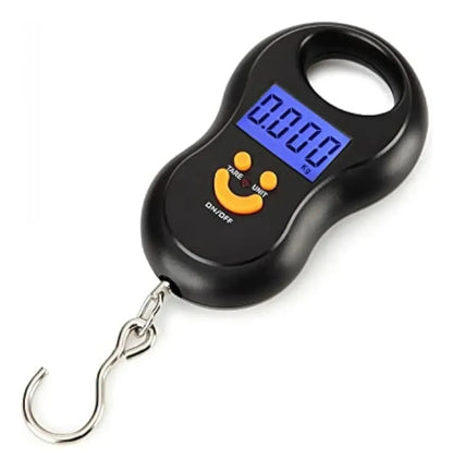 Báscula Digital Portátil 50kg – Alta Precisión, Pantalla LCD, Tara y Multi-Unidades