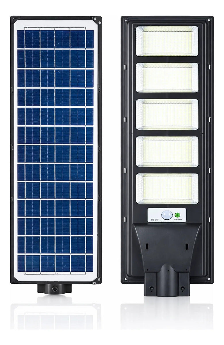 Foco Solar LED 1500W IP67 Sensor Movimiento Control Remoto