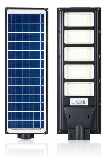 Foco Solar LED 1500W IP67 Sensor Movimiento Control Remoto