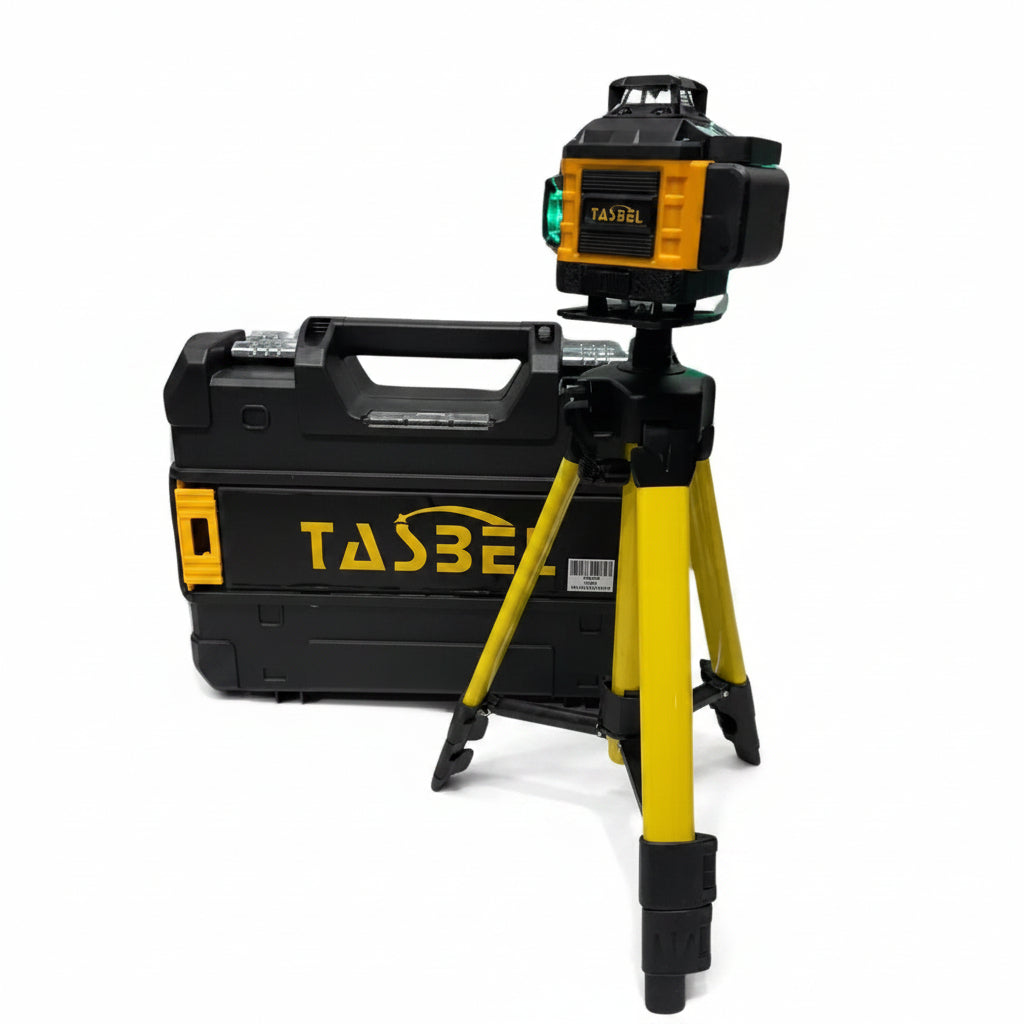 Nivel Láser 16 Líneas Verde 360° | Trípode + Estuche Incluido