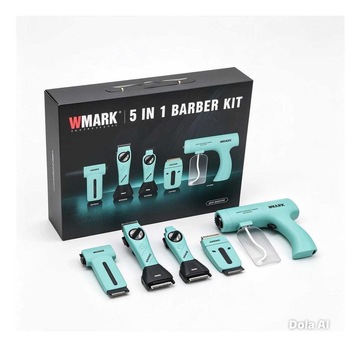 Cortadora de Cabello Profesional Wmark NG-8837 Kit 5 en 1