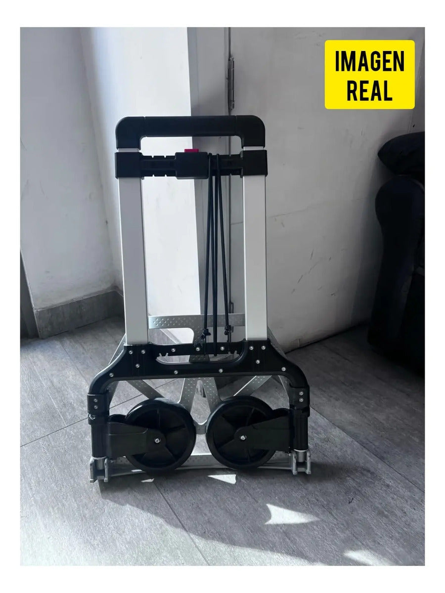 Carro De Aluminio Plegable Tipo Yegua Soporta Hasta 130 Kg. Resistente