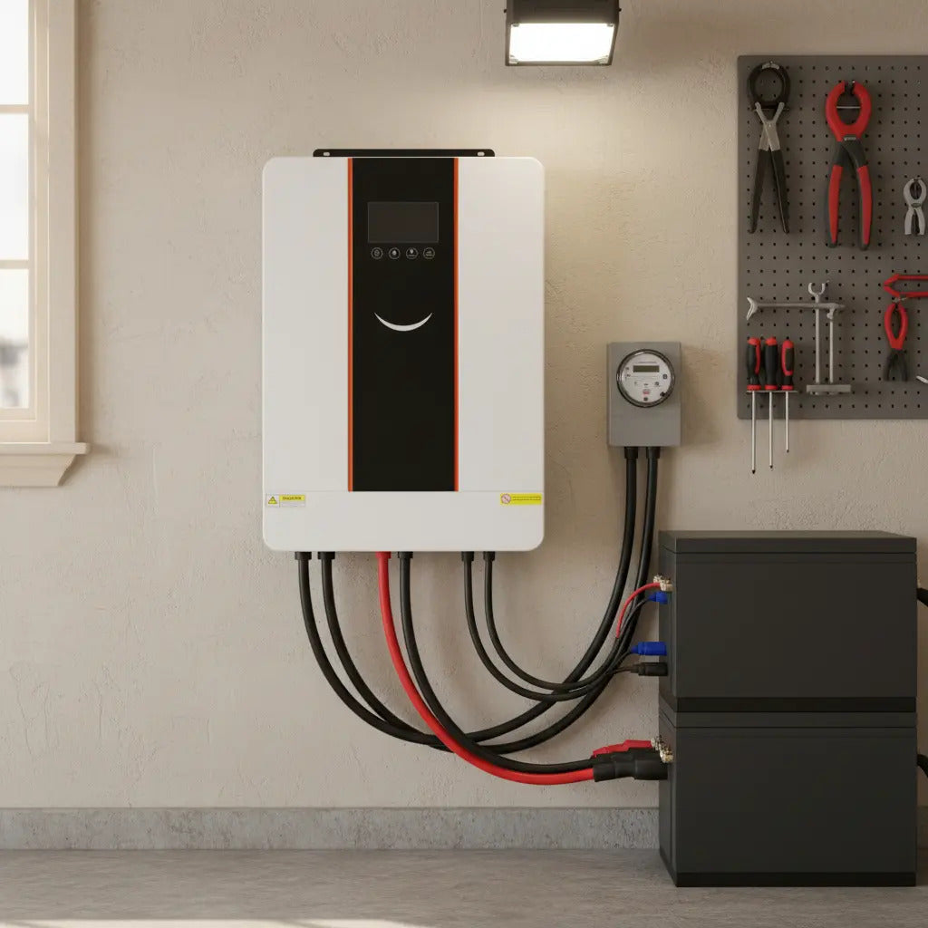 Inversor Solar 6.2 Kw 48v Cargador Hibrido Onda Pura 6200w