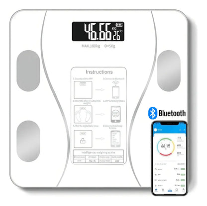 Báscula Digital Bluetooth 180kg App Android iOS