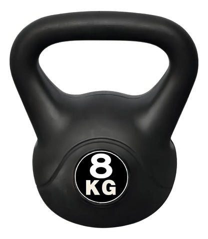 Pesa Rusa Kettlebell 8 kg – PVC Antideslizante para Crossfit y Fitness