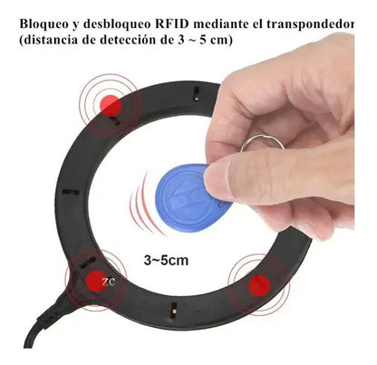 Botón Start Stop RFID Auto | Encendido Sin Llave Antirrobo 12V