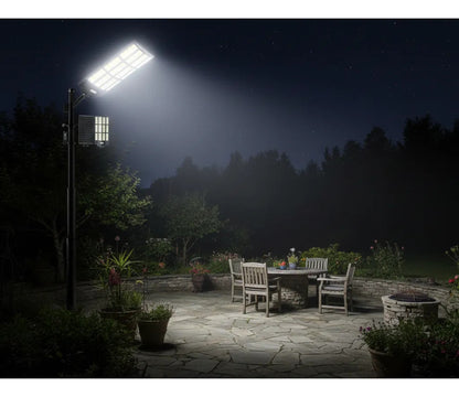 Foco Led Solar Gigante 10000w Potente + Control + Soporte