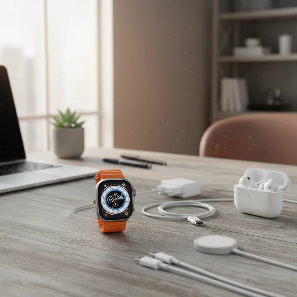 X8 Reloj Smart + Audífonos + Cargador Portátil