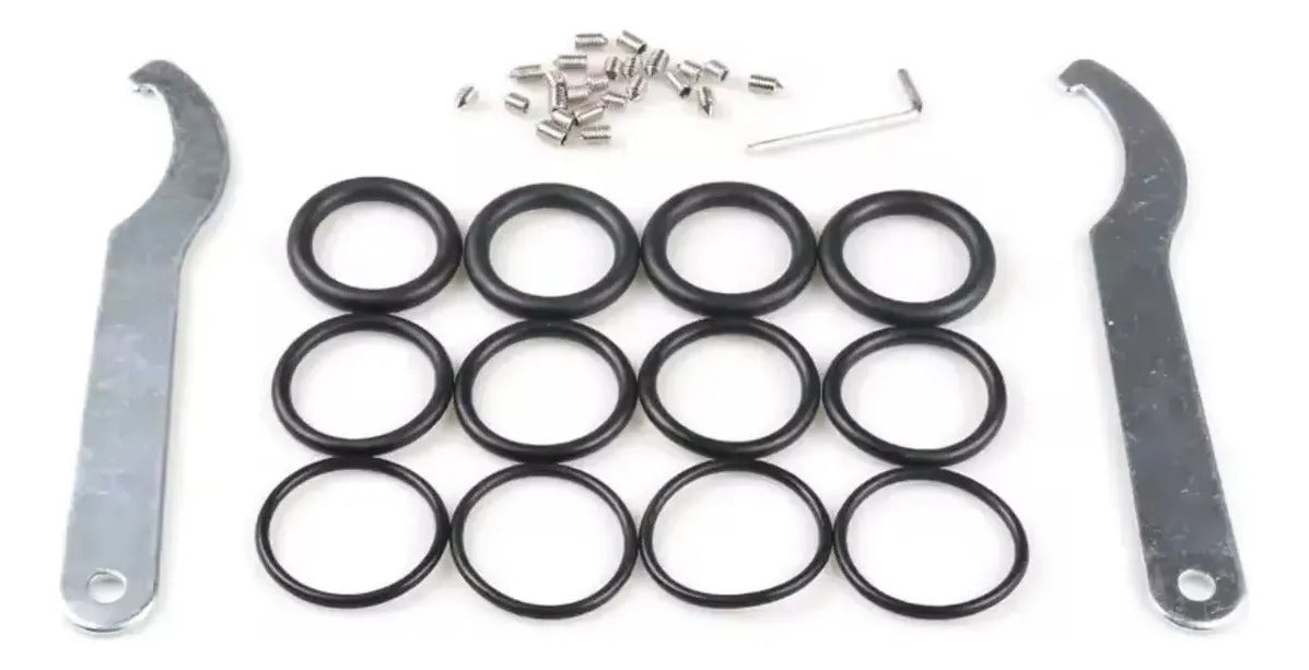 Kit x4 Espirales Regulables Coilover Universal | Suspensión Ajustable Tuning