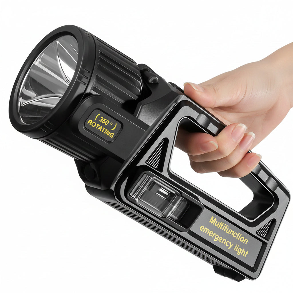 Linterna Reflector Solar LED W5167 30W 6 Modos IPX5