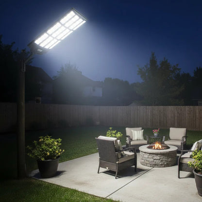 Foco Led Solar Gigante 10000w Potente + Control + Soporte
