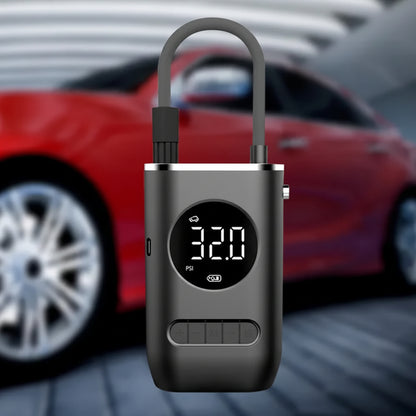 Mini Compresor Eléctrico Portátil 50W Type-C Linterna