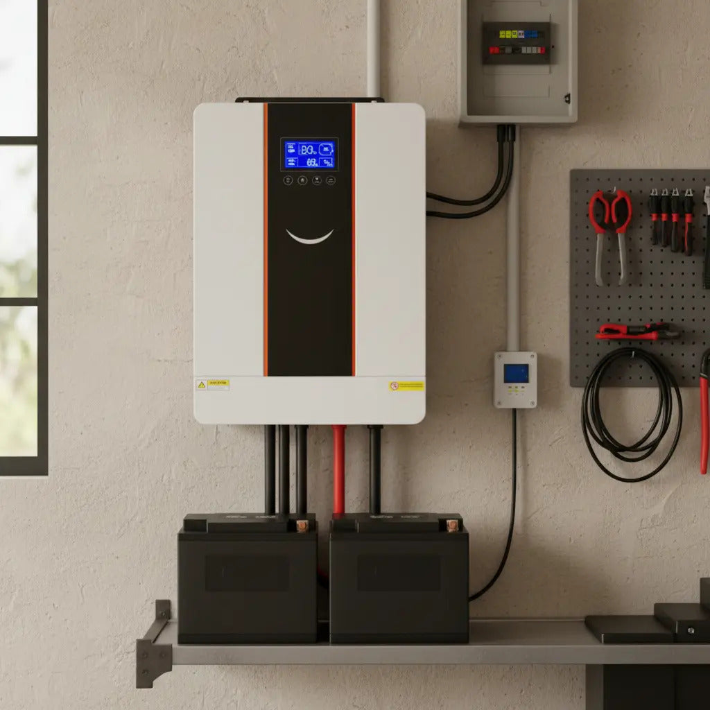 Inversor Solar Cargador Hibrido Onda Pura 4200w 4.2 Kw 24v